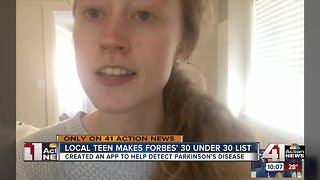 Local teen named on 2019 Forbes 30 under 30 list
