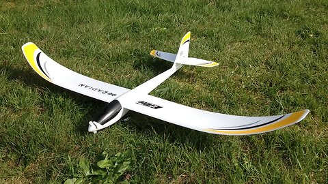 E-Flite UMX Radian BNF Flight and Glide from 200 Feet in the air with AS3X Technology