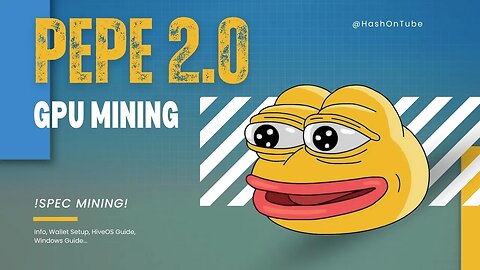 PEPE2POW (PEPE2) GPU Mining - A Step-by-Step Guide