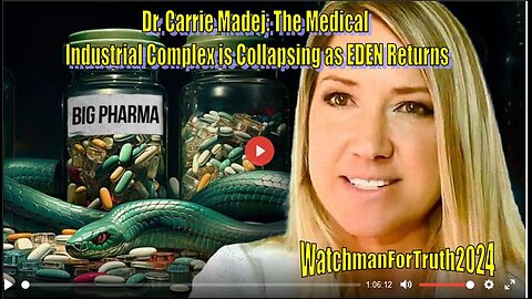 Dr. Carrie Madej: The Medical Industrial Complex is Collapsing as EDEN Returns
