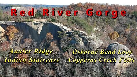 Red River Gorge – Late Fall Backpacking/Hammock Camping in Daniel Boone NF
