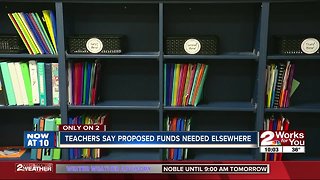 Teachers say proposed funds needed elsewhere