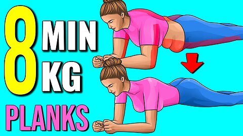 8 MIN 8 PLANKS 8KG WEIGHT LOSS CHALLENGE
