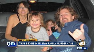 McStay family murder suspect's trial begins