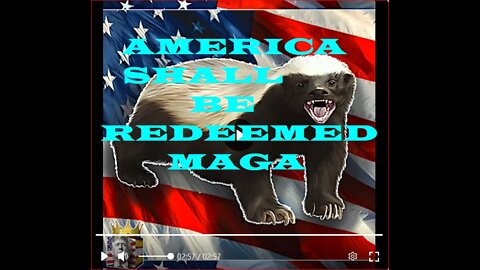 America shall be redeemed MAGA from the brink of destruction by foreign foes attacking within