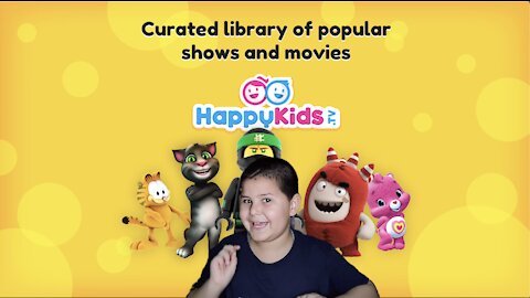 Happy Kids Tv: Kids Tv Show App for ios & Android