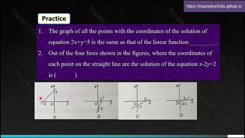 8th Grade Math Lessons|Unit 5|Systems of Equations and Linear Functions |Lesson 5.6|Inquisitive Kids