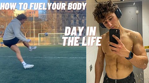 How To Fuel Your Body As An Athlete! Day In The Life Of A Footballer (EP38)