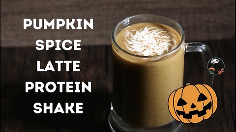 Halloween Special! 🎃 VEGAN Pumpkin Spice Latte Protein🧋