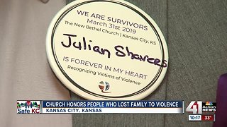 New Bethel Church in KCK honors violence survivors