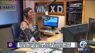 Mix 92.3's Cheron Sanders raising breast cancer awareness at Sista Strut 2019