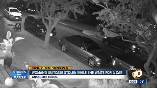 Woman’s suitcase stolen after ordering rideshare