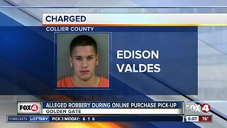 Alleged robbery during online purchase pickup in Golden Gate
