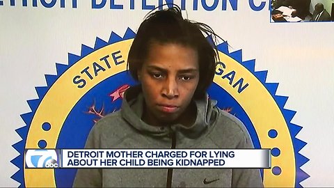 Detroit mom charged with filing a false police report after claiming boy had been kidnapped