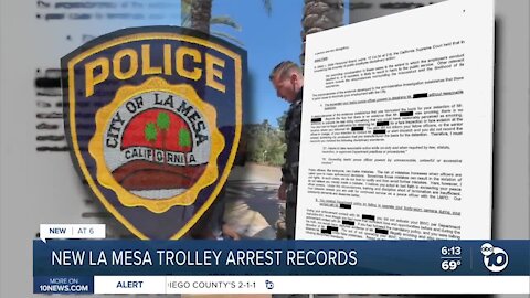 New records released over controversial La Mesa trolley arrest