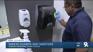 Sanitizers and sneeze guards--UArizona preps to reopen