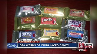 DEA issues warning about pot, meth laced candy