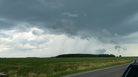 Severe Thunderstorms and DOWNBURSTS in Lenawee County, Michigan! -Great Lakes Weather