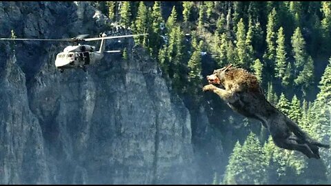 Monster Wolf Assault Scene - Wolf versus Helicopter #1