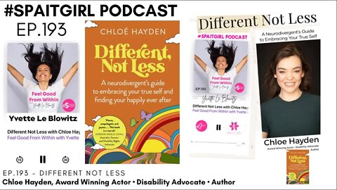 Different Not Less w/Chloe Hayden #spaitgirl #podcast #autism #autismawareness #mentalhealth #book