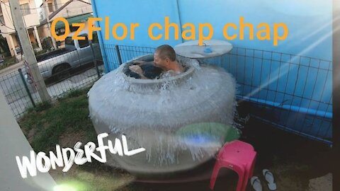 OzFlor bath in a big bowl 1st week of #covidhoax lockdown in Thailand