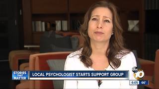 Local psychologist who was at Vegas shooting starts support group