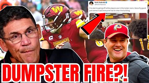 FIRE ALARMS SOUND at FEDEX FIELD! Ron Rivera NOT FIRED YET! Jay Gruden CLOWNS Commanders! NFL |