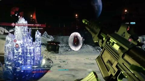 Destiny 2 gameplay from March of 2022