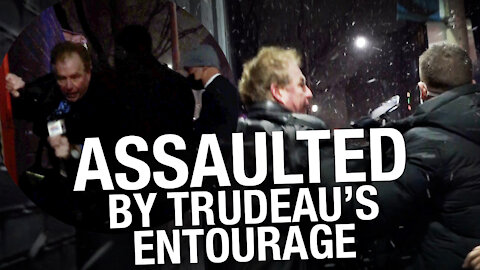 POLICE STATE: Trudeau's RCMP bodyguards shut down independent press