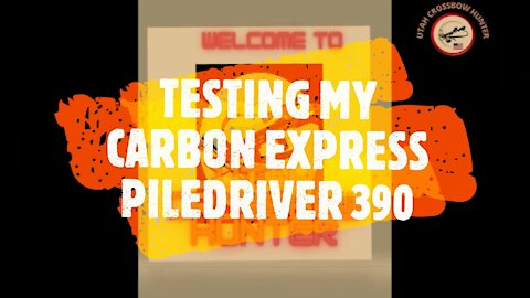 TESTING MY CARBON EXPRESS PILEDRIVER 390