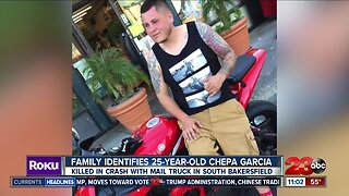 Family identifies 25-year-old Chepa Garcia in killed in motorcycle crash with mail truck