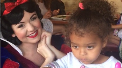 This Little Girl Doesn't Care About Snow White