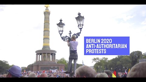 Berlin 2020 Anti Authoritarian Demonstration