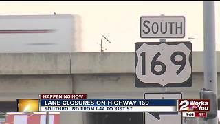 Highway 169 resurfacing project causes lane closures