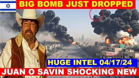 JUAN O SAVIN BOMBSHEL 04/17/2024 💥 Iran launched The Largest Missile Attack on Israel Ever!
