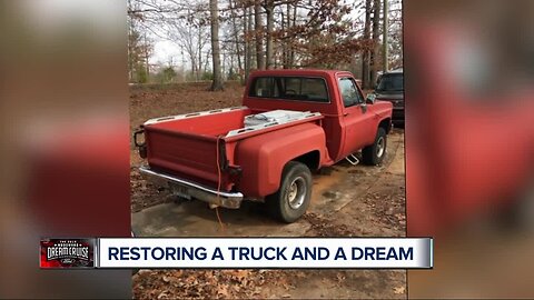 Restoring a truck and a dream