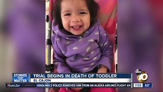 Trial begins in death of toddler