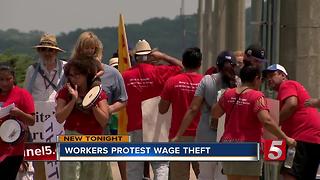 Nashville Workers Protest Wage Theft; Company Responds