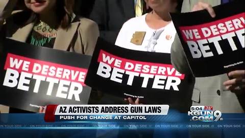 Activists, Democratic lawmakers push for action on gun bills
