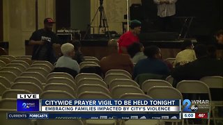 Prayer vigil to honor victims of violence in Baltimore