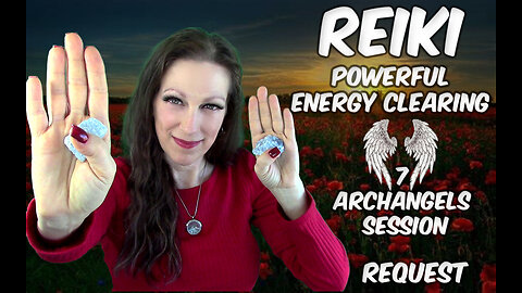 Reiki✨ Working With 7 Archangels🌟Support Guidance Safety & More✨Crystals & Angel Affirms✋💚🤚