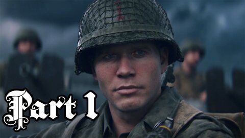 Call of Duty: WWII - Part 1 - Let's Play - Xbox One X.
