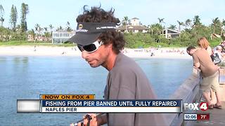 Fishing ban takes effect on Naples Pier