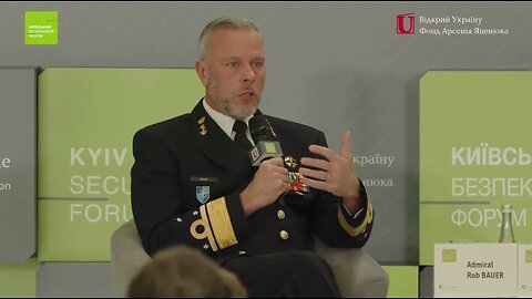 NATO Admiral Rob Bauer: It's cumbersome in a liberal democracy to convince people to fight