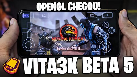 ELE VOLTOU!!! | VITA3K BETA 5 COM OPENGL! | Dragon Ball Z, Attack On Titan, Mortal Kombat 9 e MAIS!!
