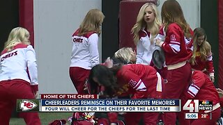 Cheerleaders reminisce on their favorite memories