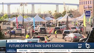 Future of Petco Park vaccination super station