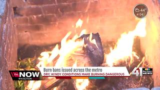 Several Johnson County cities issue burn bans