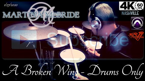 Martina McBride - A Broken Wing - Drums Only