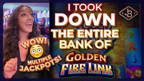 I Took Down The Entire Bank of Golden Fire Link Slots ⭐️ - The Newest Fire Link Slot Machine